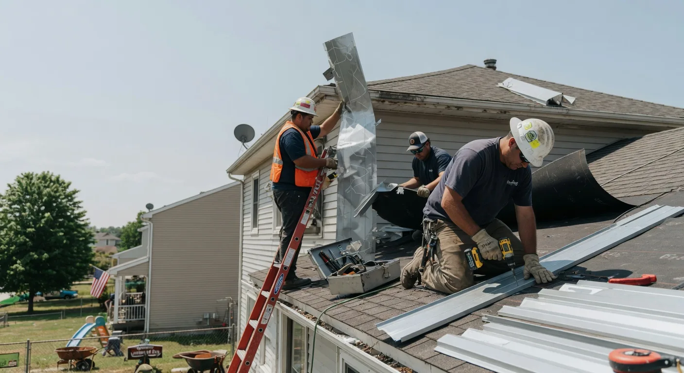 Metal Roof Repair in Northville, NY